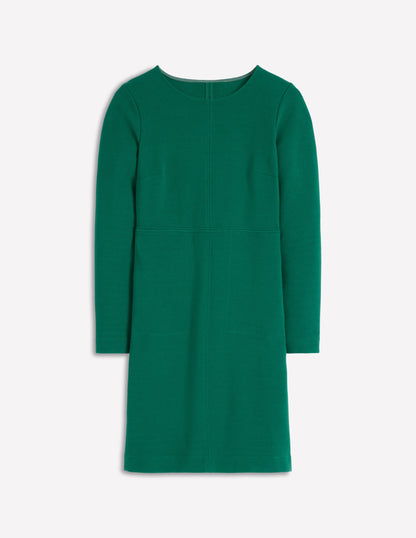 Cornelia Ottoman-Kleid-Dunkles Smaragdgrün-6