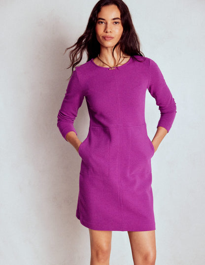 Robe Cornelia en ottoman-Violet royal-4