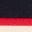 Kleid mit Schleife und Streifen-Marineblau