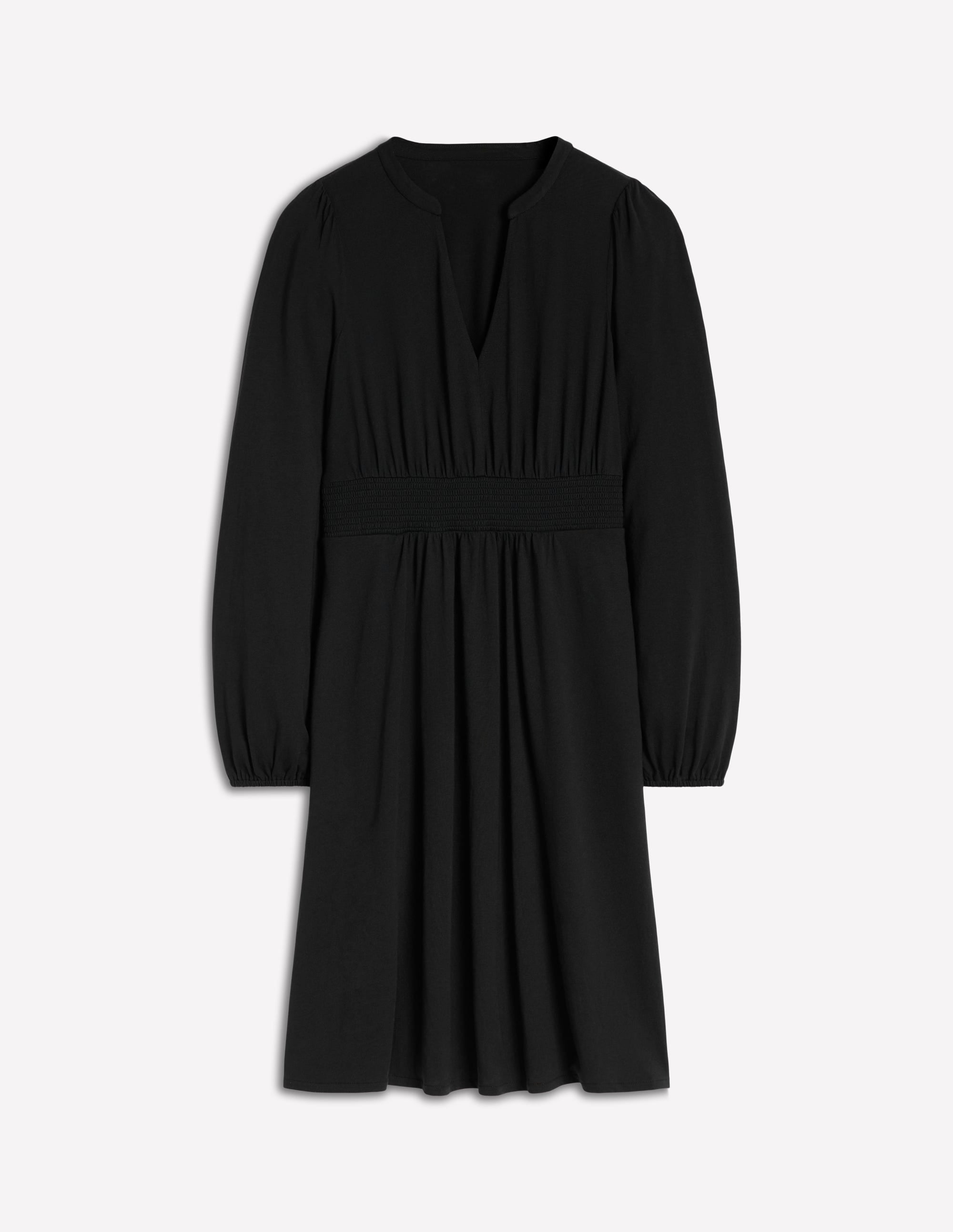 Sarah Kurzes Jerseykleid-Schwarz - Image 5