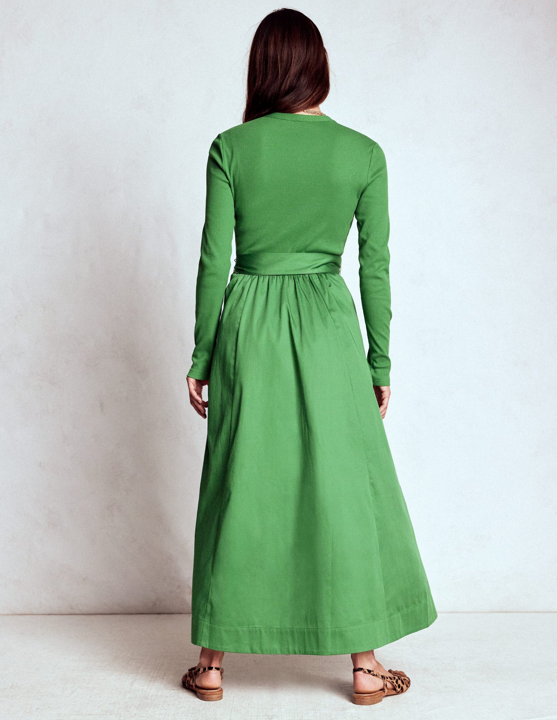 Kleid aus Rippstrick-Mix mit Knopfleiste-Fairway-3