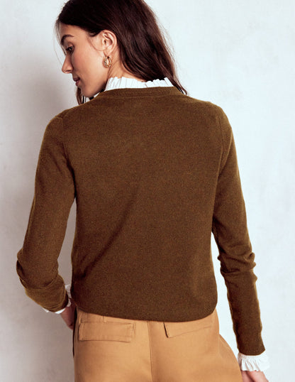 Eva Kaschmirpullover mit Rundhalsausschnitt-Mokka-3