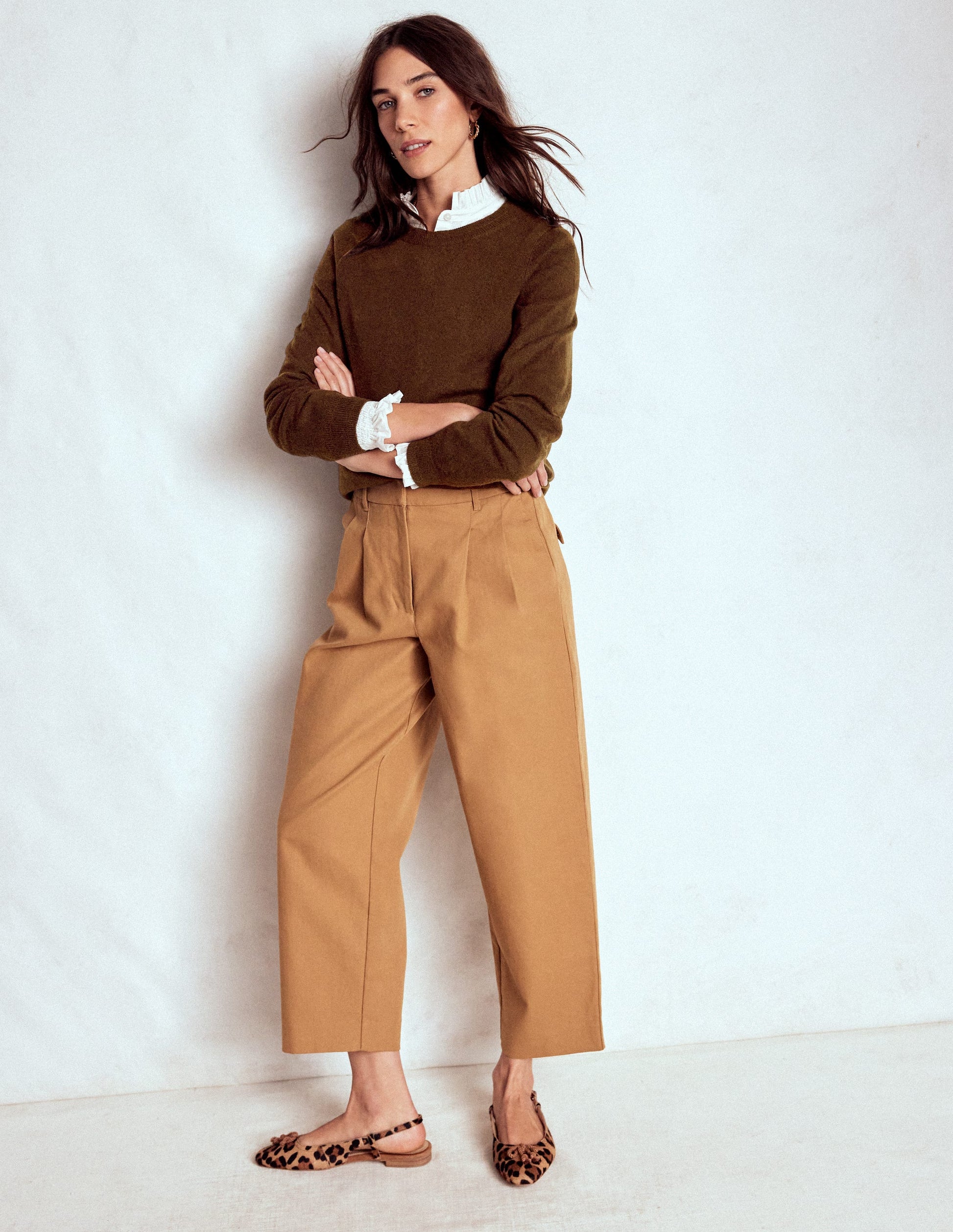 Eva Kaschmirpullover mit Rundhalsausschnitt-Mokka-4