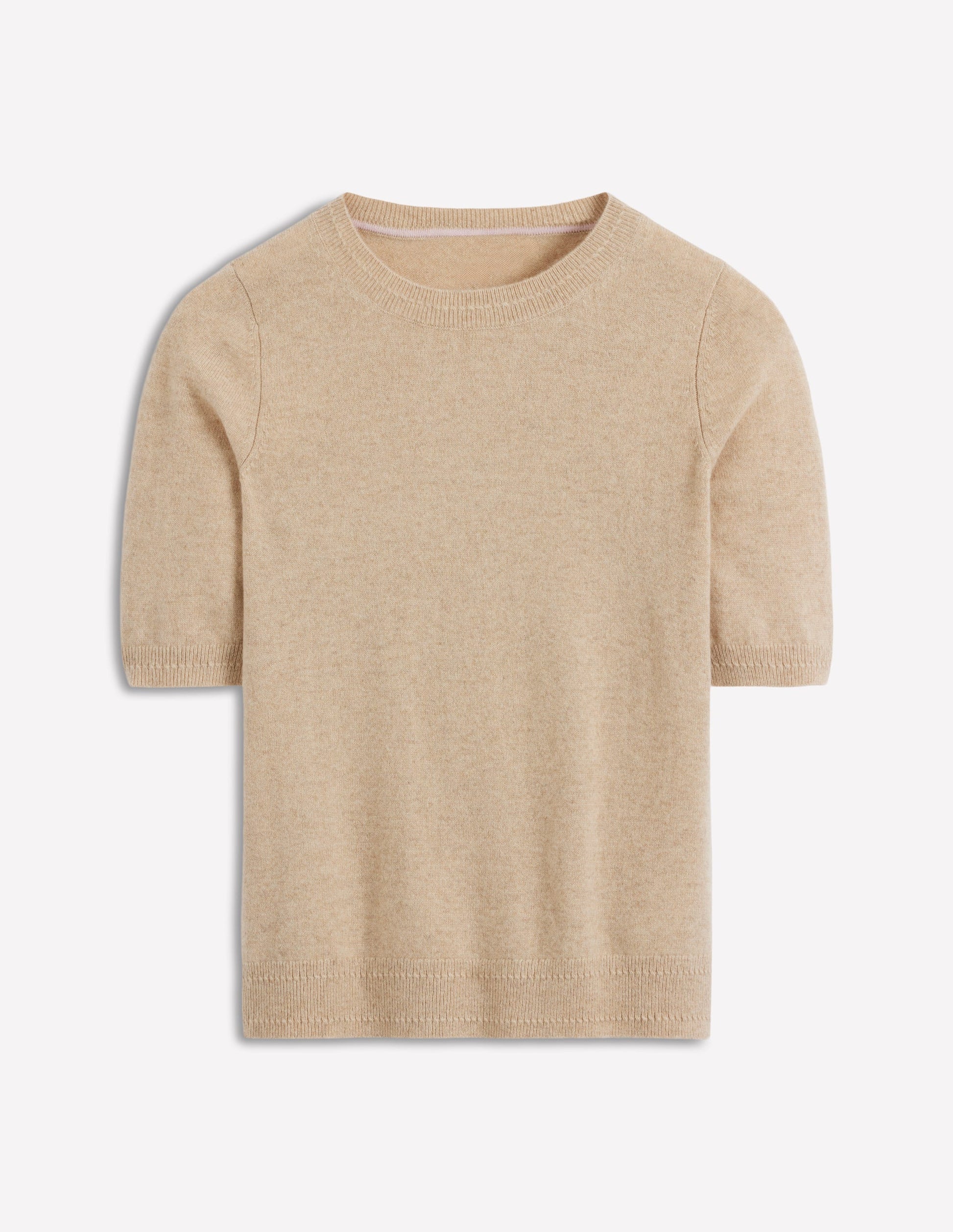 Eva Kaschmir-T-Shirt-Graubraun Meliert-5