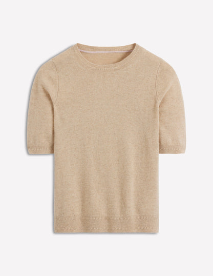 Eva Kaschmir-T-Shirt-Graubraun Meliert-5