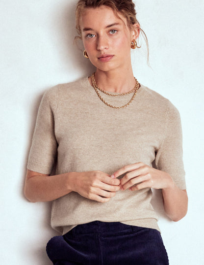 Eva Kaschmir-T-Shirt-Graubraun Meliert-4