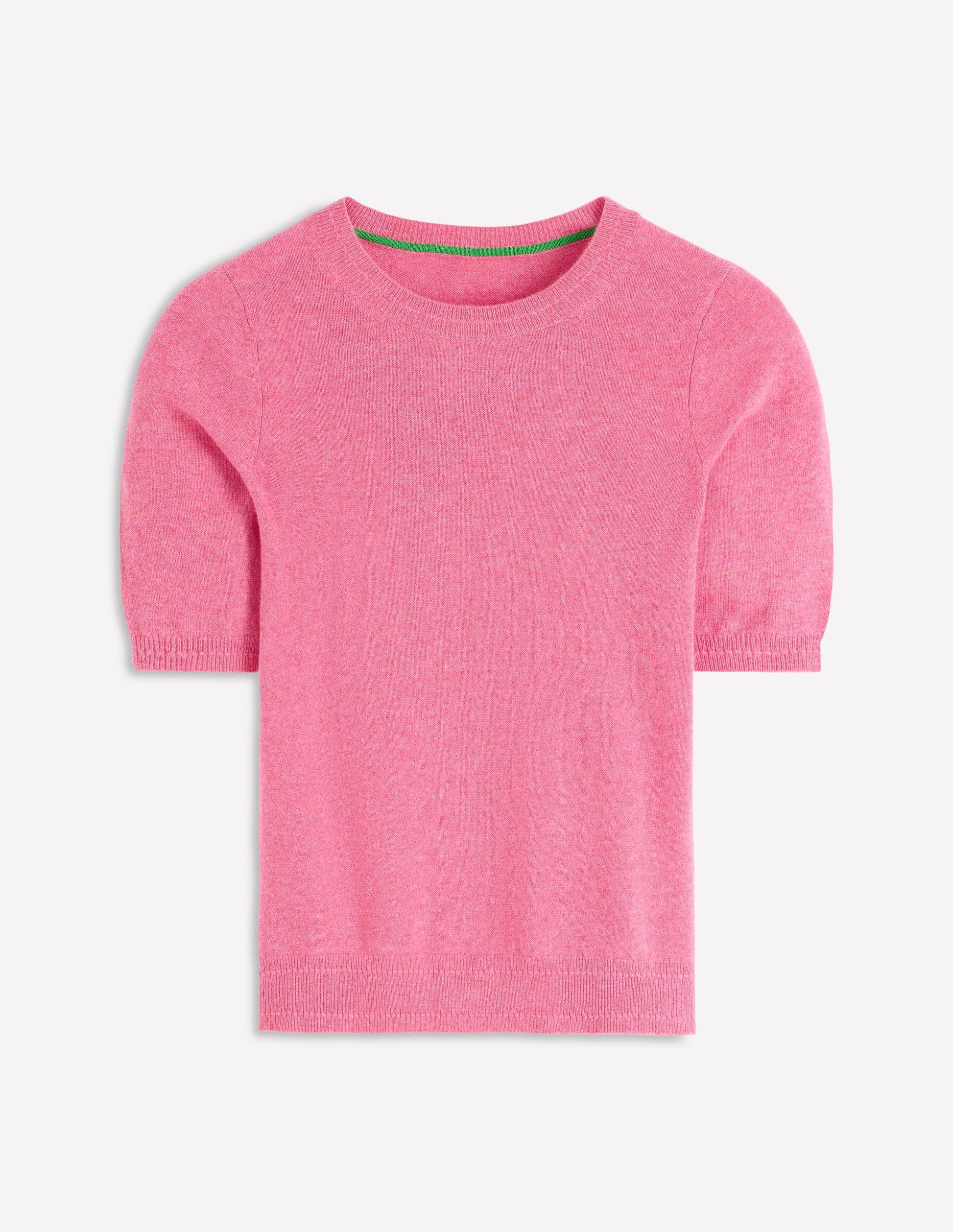 Eva Kaschmir-T-Shirt-Rosenrosa Melange-5