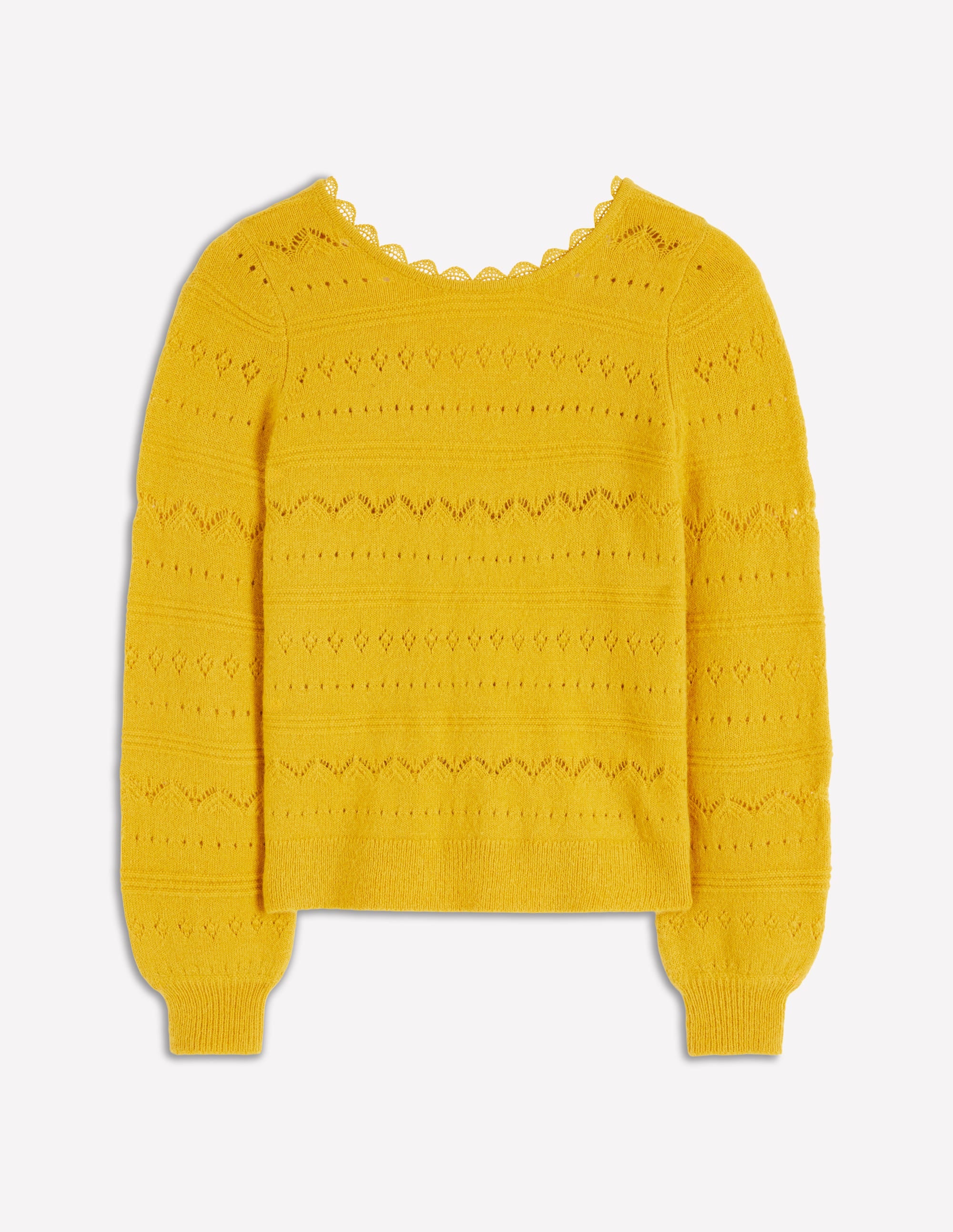 Leticia Pullover mit Spitzenbesatz-Goldenes Roggenfeld - Image 5