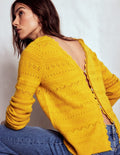Leticia Pullover mit Spitzenbesatz-Goldenes Roggenfeld