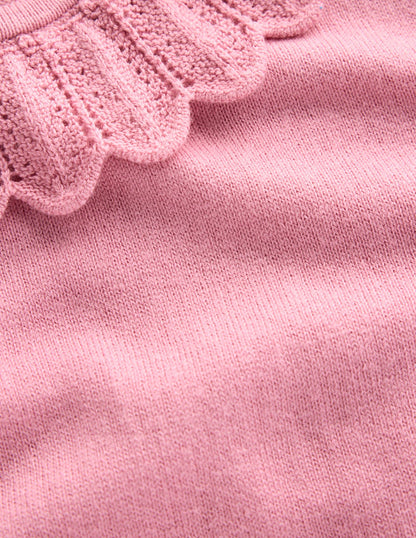 Pull en coton à volants Melina-Rose formica-6