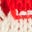 Baumwollpullunder mit Wellendesign-Marineblau/Rot Texturierte Welle