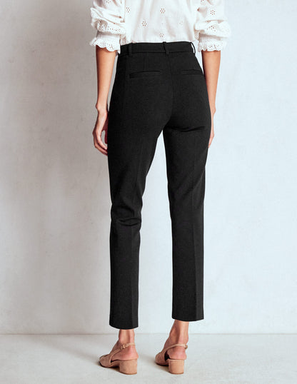 Highgate Ponte-Hose-Schwarz-4