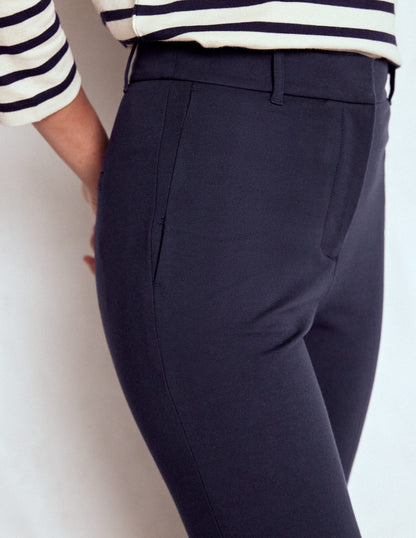 Highgate Ponte-Hose-Aqua Marine Marl-2