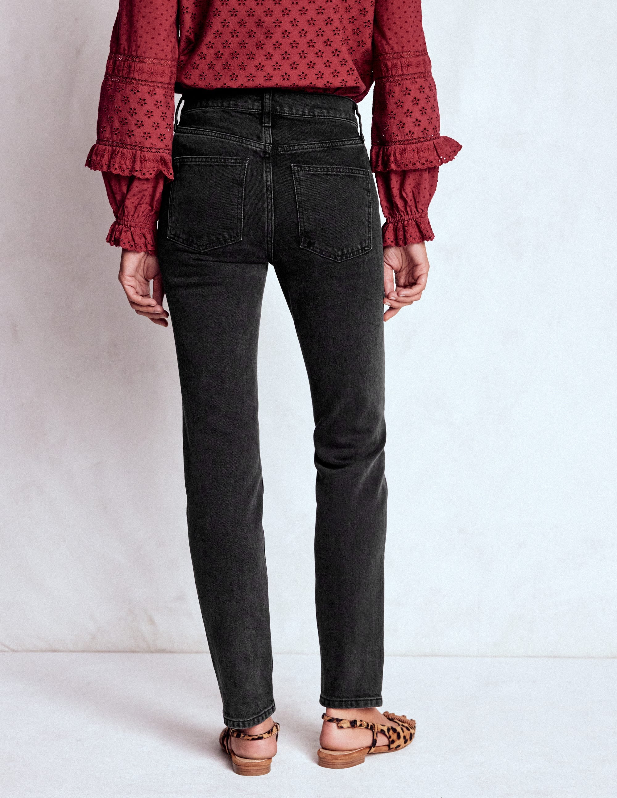 Girlfriend-Jeans-Beatnik Red - Image 3