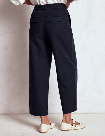 Bloomsbury Baumwollhose-Marineblau-3