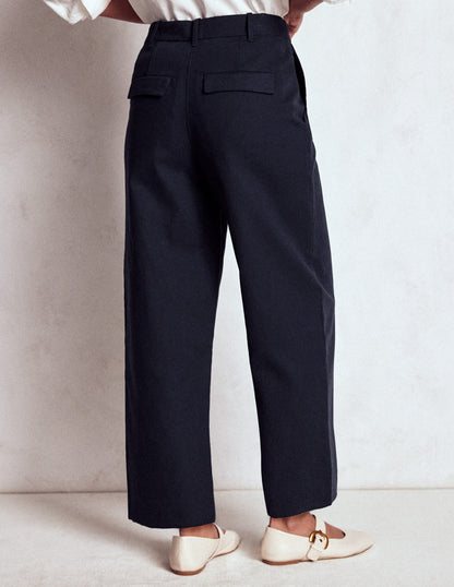 Bloomsbury Baumwollhose-Marineblau-3
