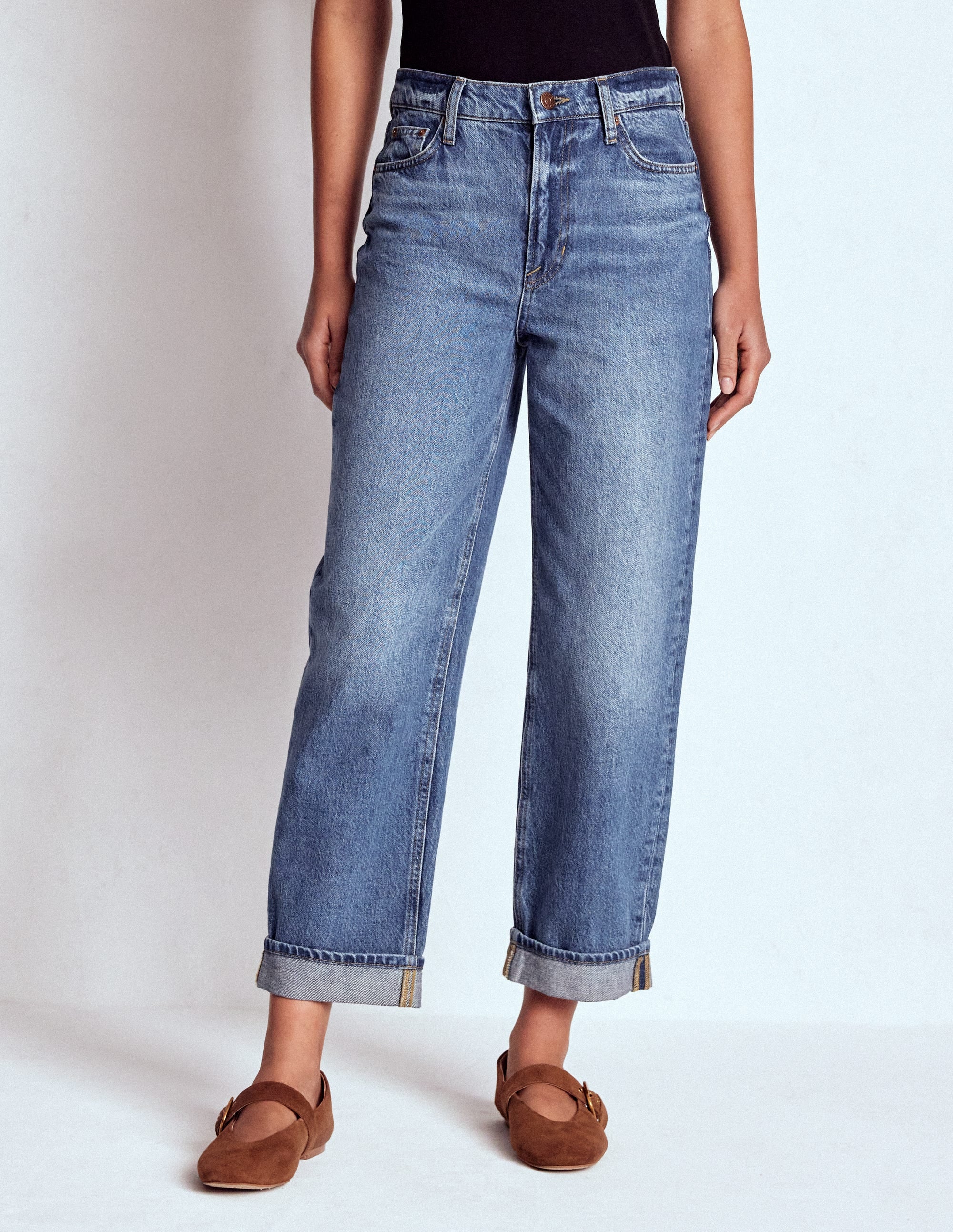 Lockere Jeans mit mittlerer Leibhöhe-Mittlerer Jahrgang - Image 6