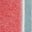 Gestreifte Jeans mit hohem Bund-Rot und Rosa Breite Streifen