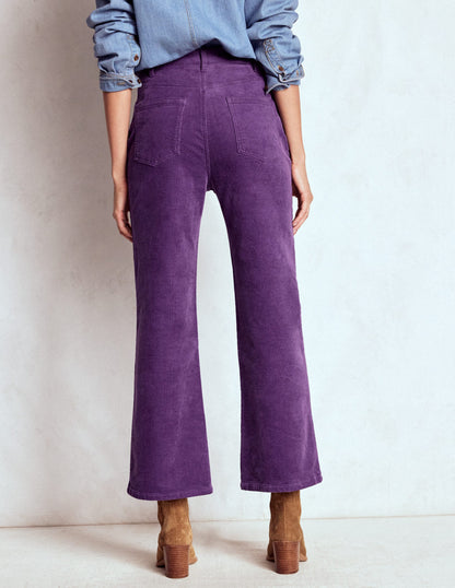 Ausgestellte Cord-Jeans im Five-Pocket-Design-Mystisches Violett-3