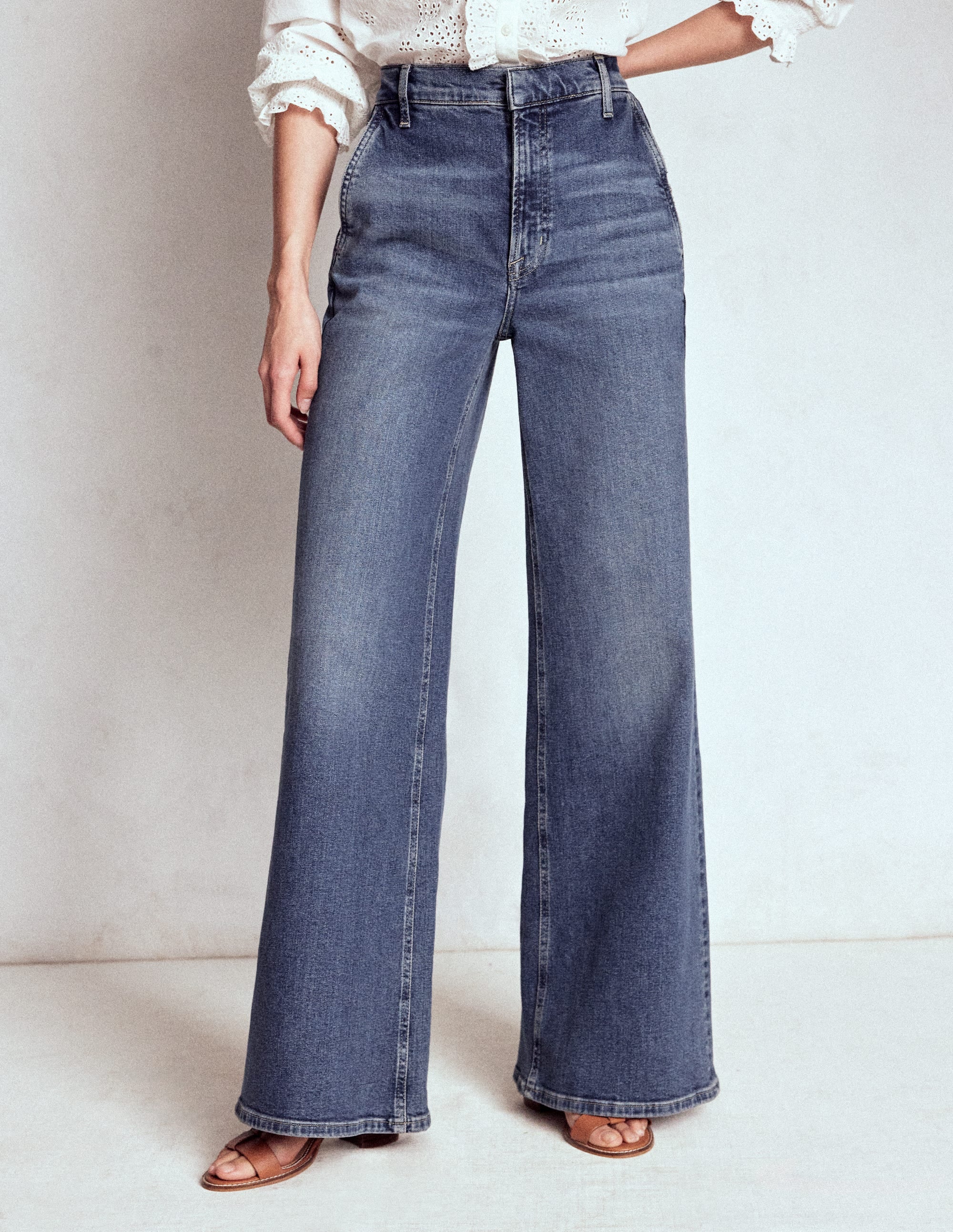 Weit geschnittene Jeans mit hohem Bund-Medium Vintage - Image 4