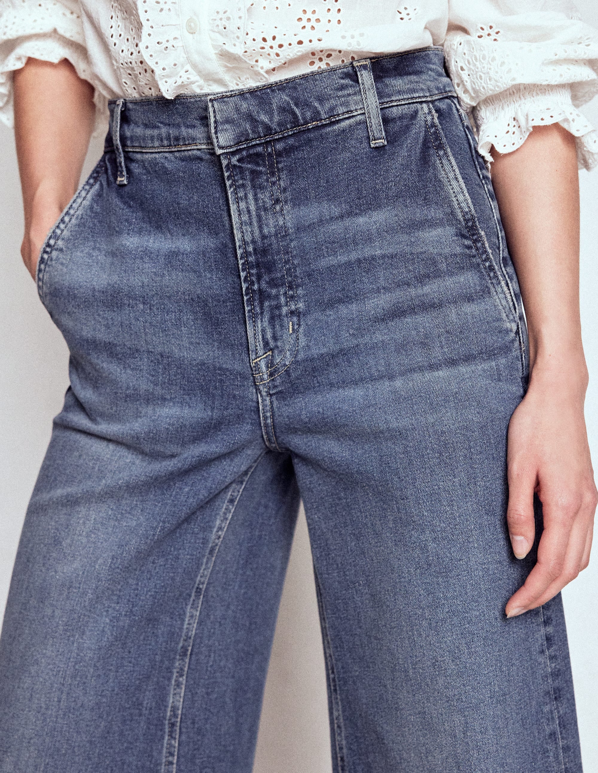 Weit geschnittene Jeans mit hohem Bund-Medium Vintage - Image 5