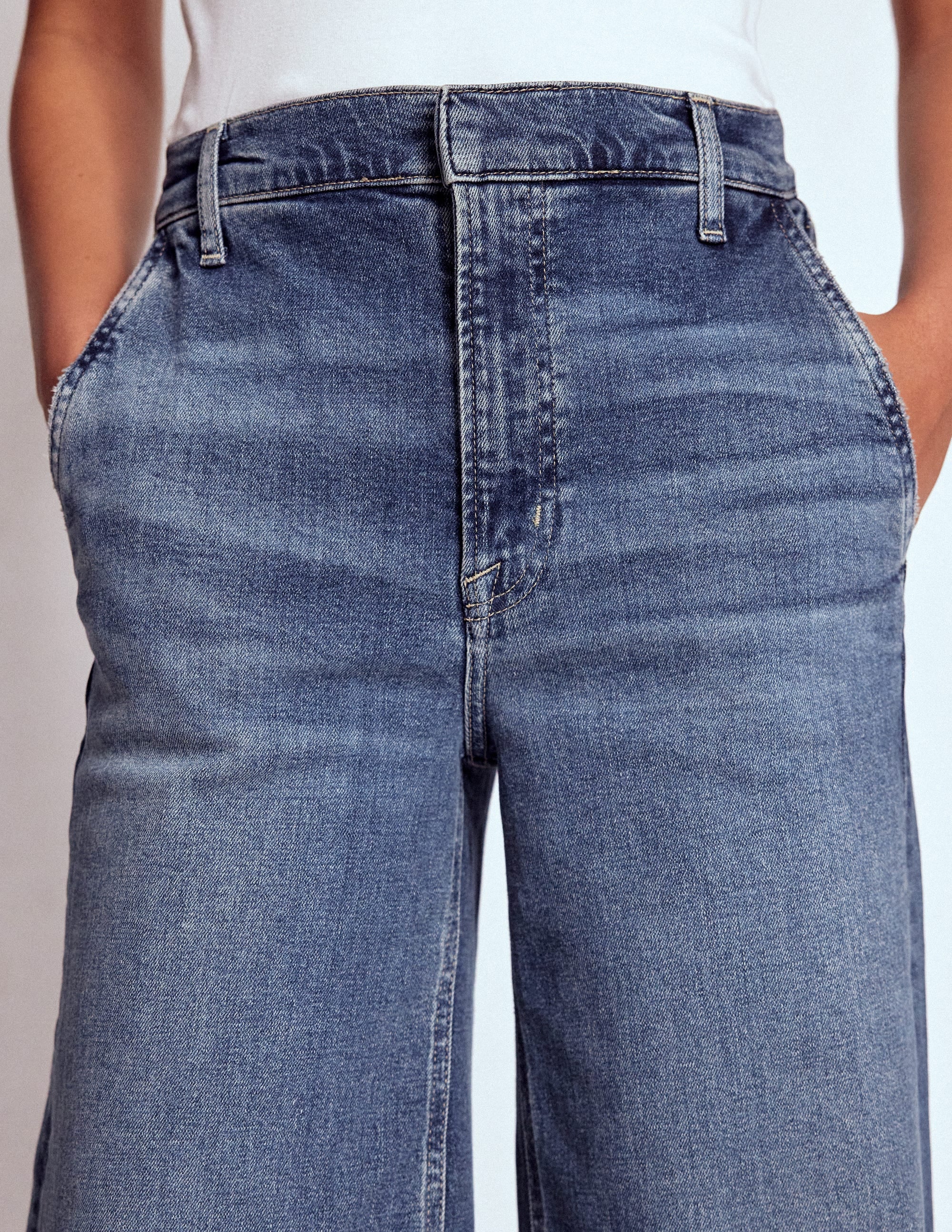 Weit geschnittene Jeans mit hohem Bund-Medium Vintage - Image 9