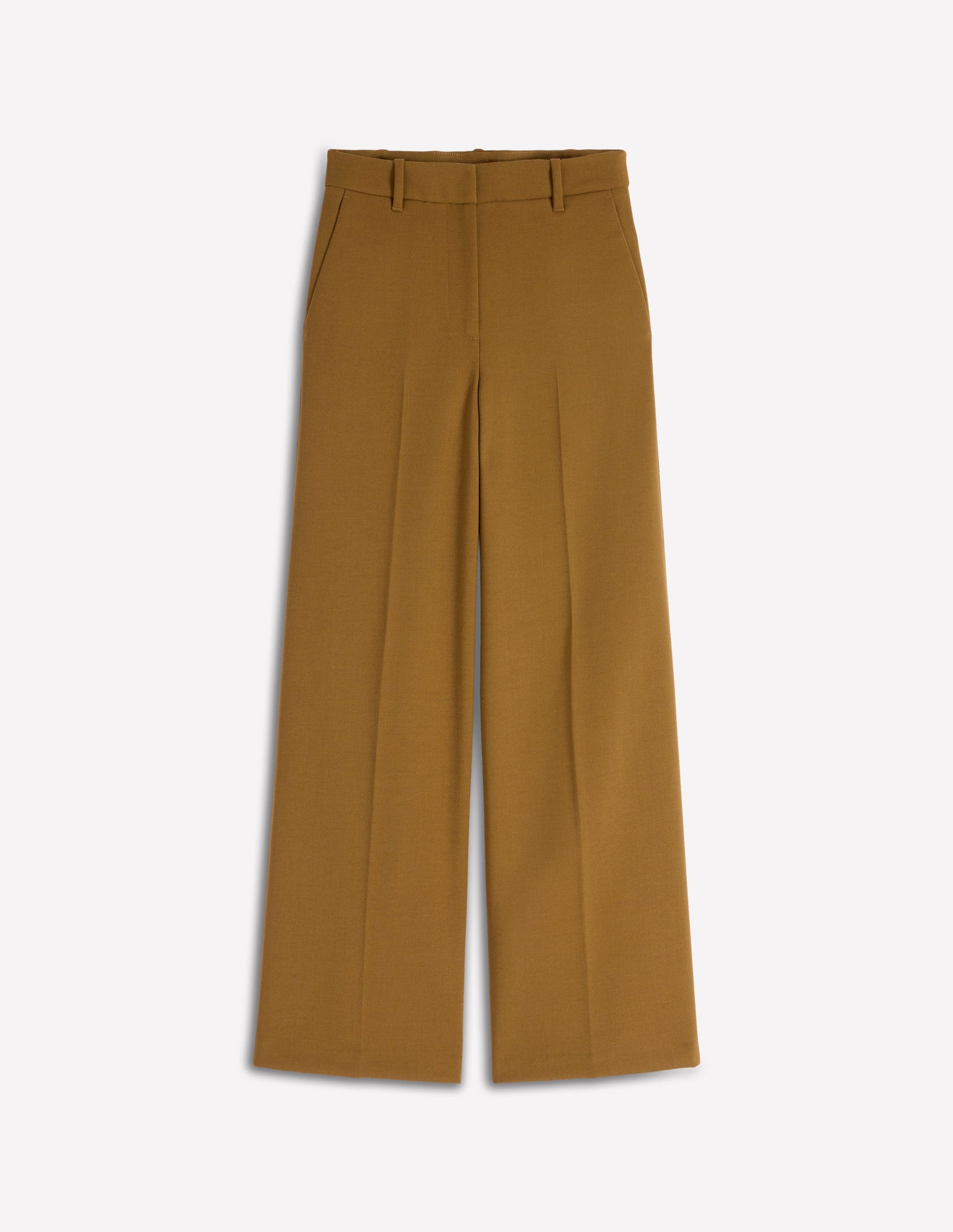Belgravia Taillierte Hose-Tabakbraun-8