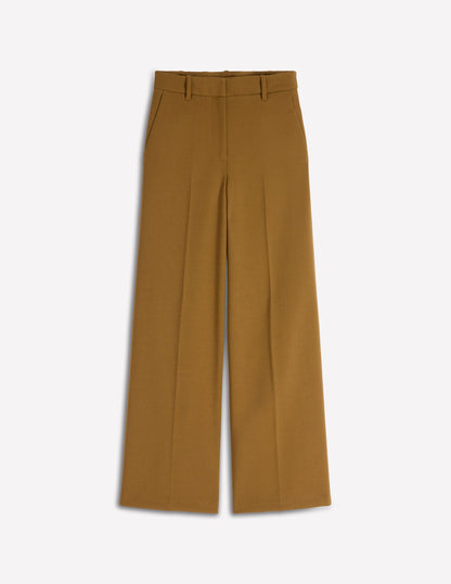 Belgravia Taillierte Hose-Tabakbraun-8