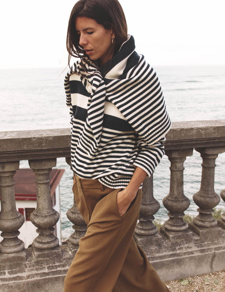 Belgravia Taillierte Hose-Tabakbraun