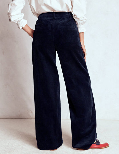 Belgravia Cordhose-Marineblau-3