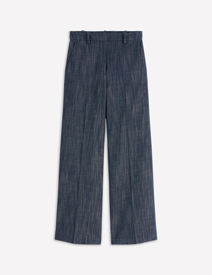 Belgravia Twillhose-Marineblau Indigo-9