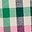 Canonbury Taillierte Hose-Braun, Zuckerwattenrosa und Marineblau Kariert
