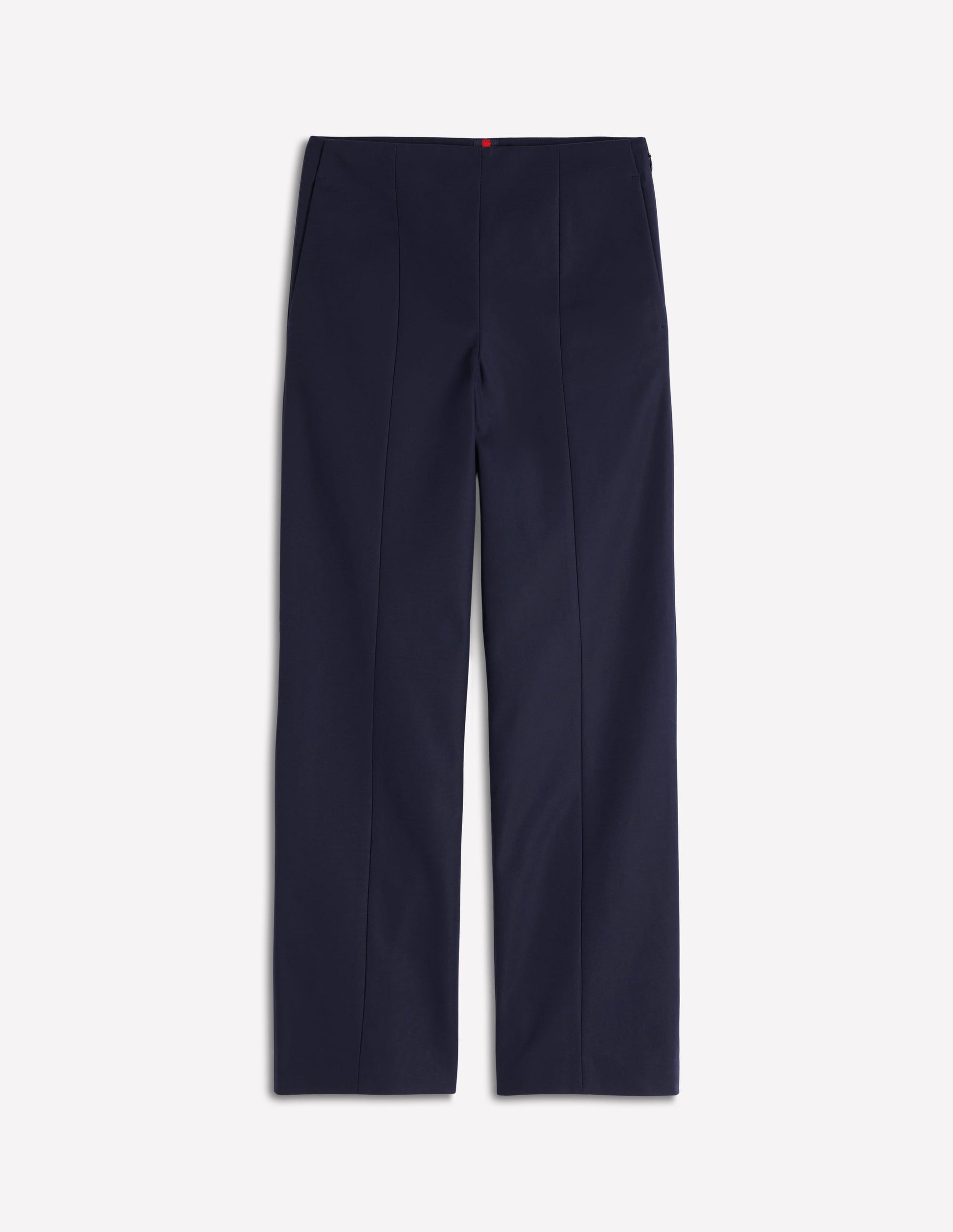 Elegante 7/8-Hose-Marineblau-6