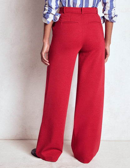 Belgravia Ponte-Hose-Karminrot-3