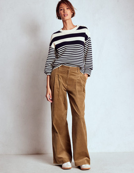 Kensington Cordhose-Milchkaffee