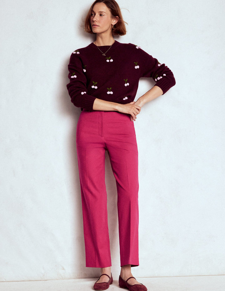 Pantalon Canonbury 7/8-Cerise vif