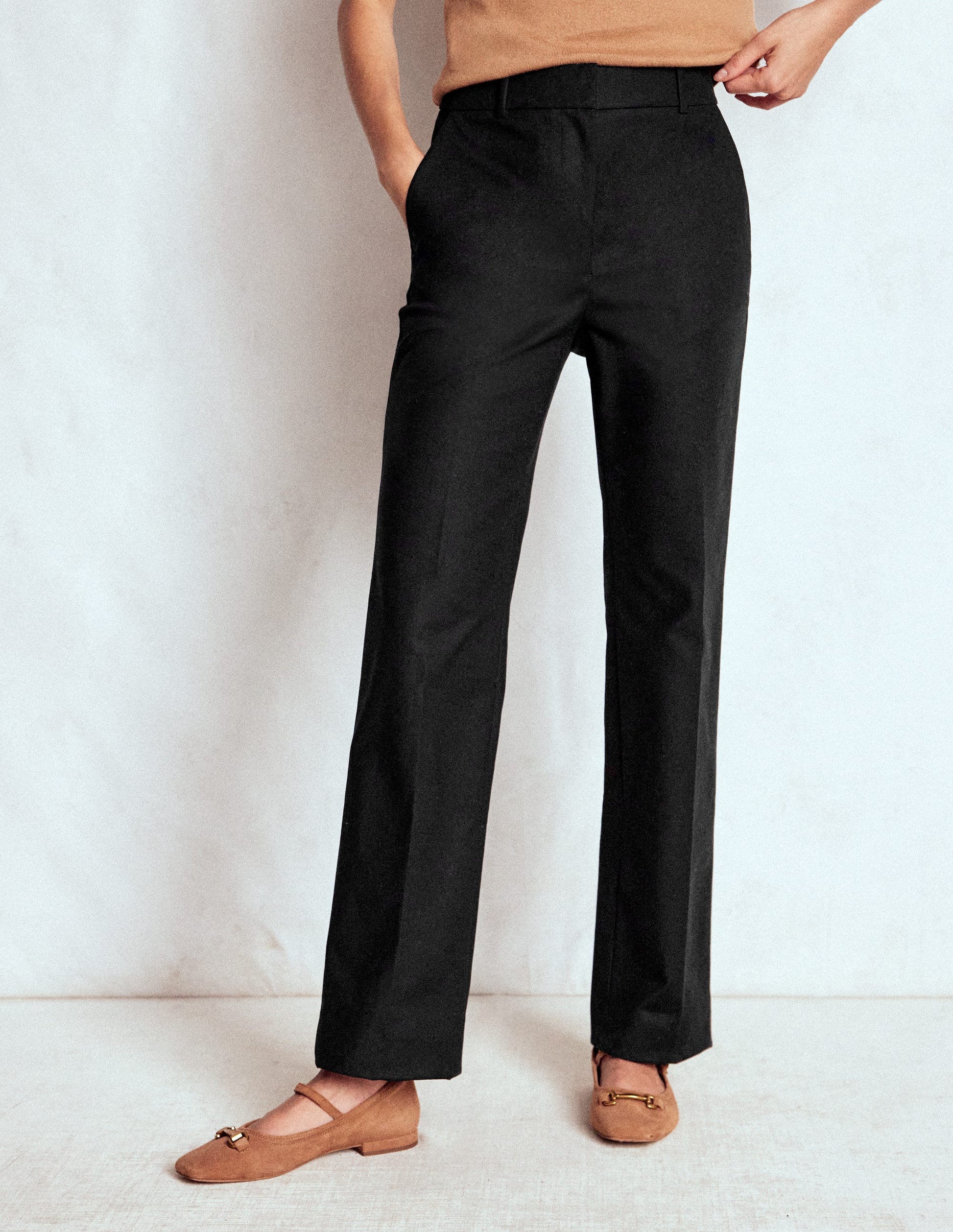 Canonbury Lange Hose-Schwarz-4