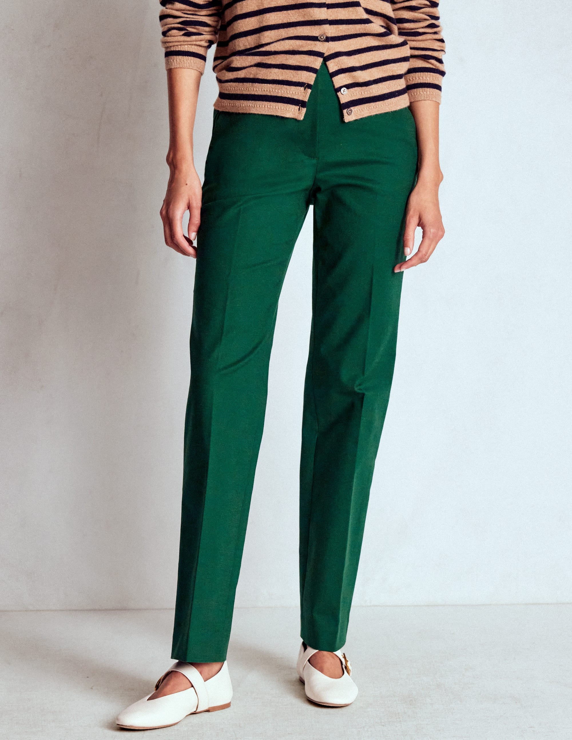Pantalon Canonbury coupe longue-Émeraude profond - Image 4