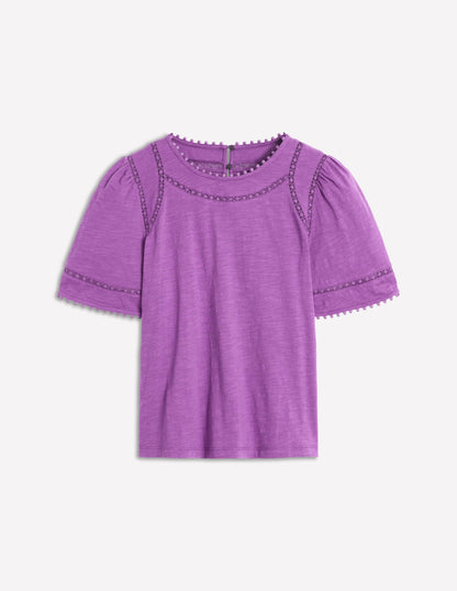 Mila Oberteil mit Spitzenbesatz-Amethyst-Lila-4