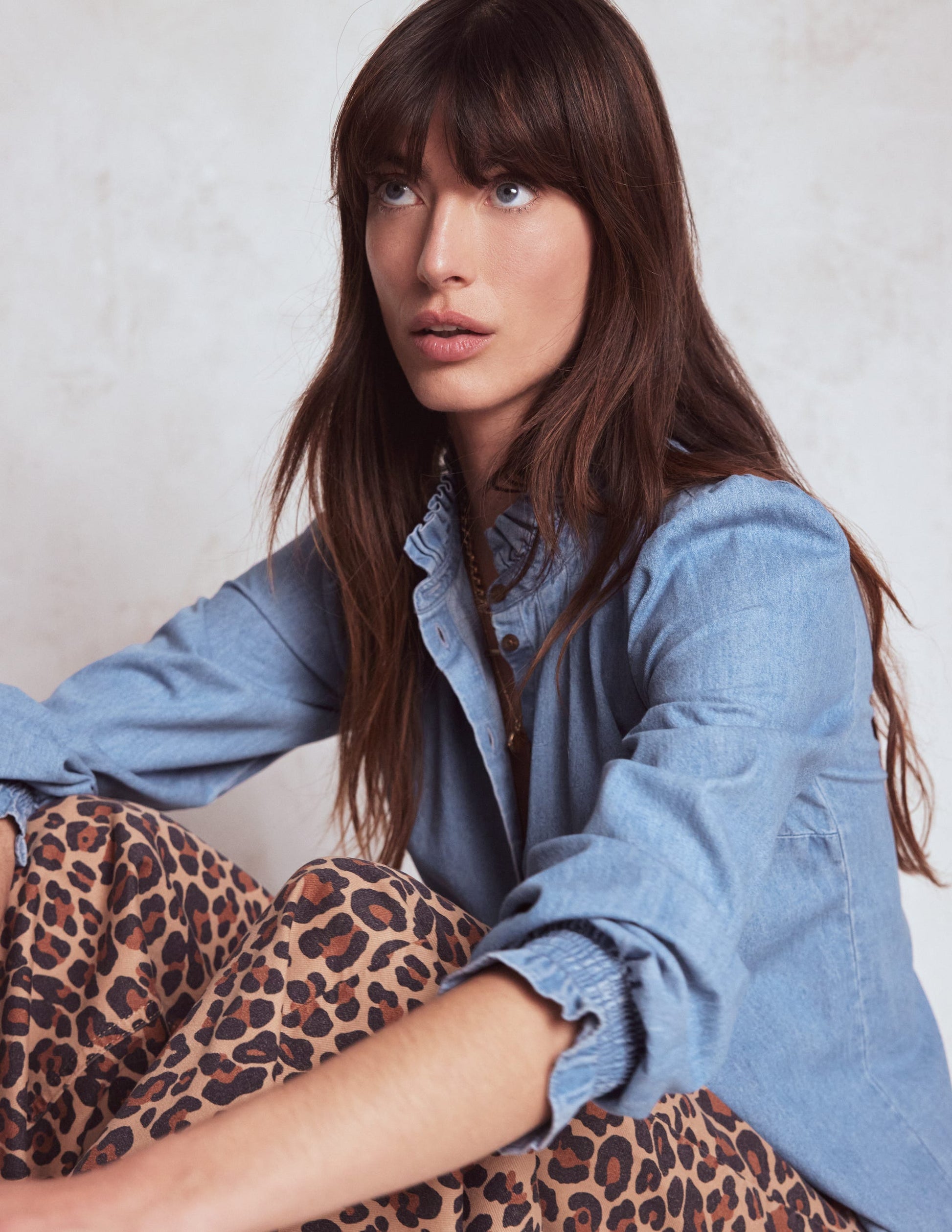 Lorna Denim-Oberteil-Hell Authentisch-5
