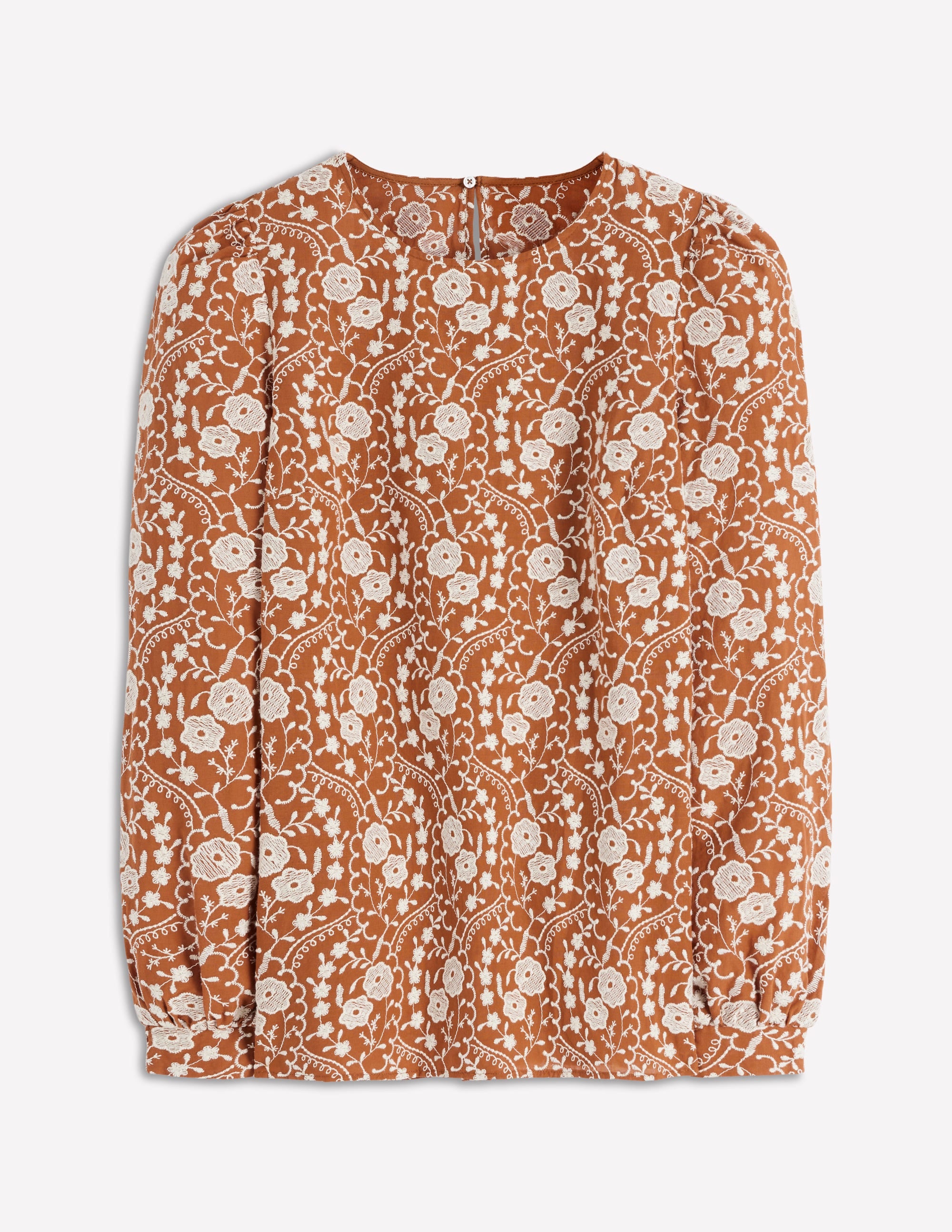 Top brodé en coton-Cookie - Image 7