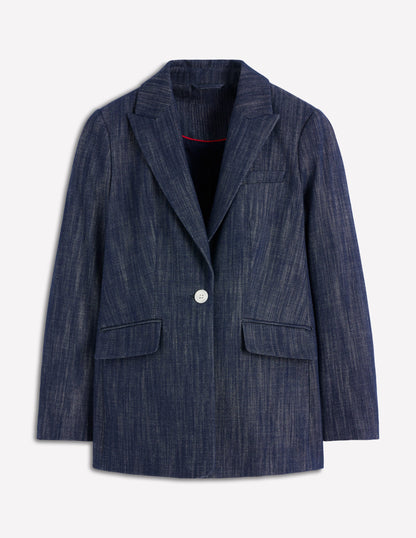 Woodbridge Twill-Blazer-Indigo-9