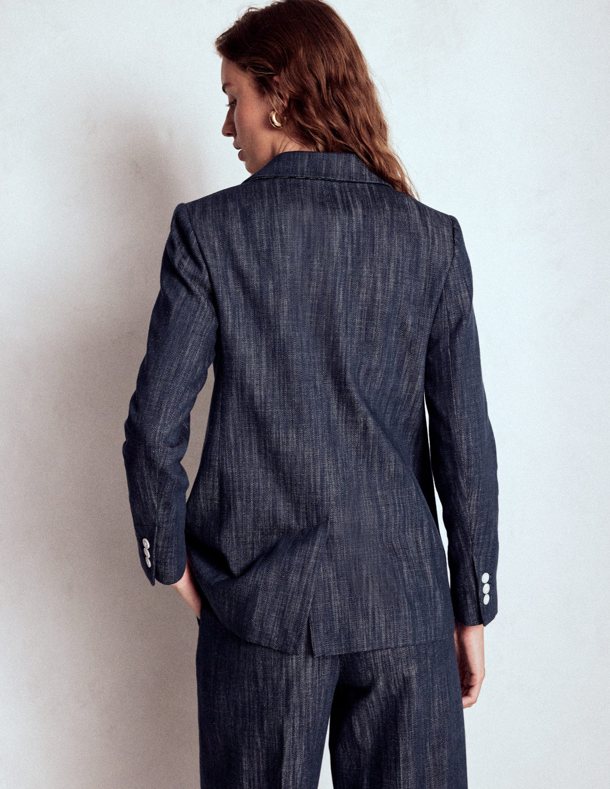 Woodbridge Twill-Blazer-Marineblau, Indigo - Image 3