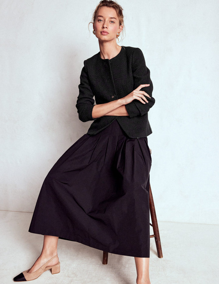 Hampstead Texturierter Blazer-Schwarz