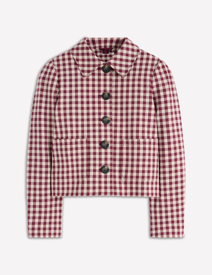 Knightsbridge Jacke Vichykaro-Kastanie Vichykaro-10