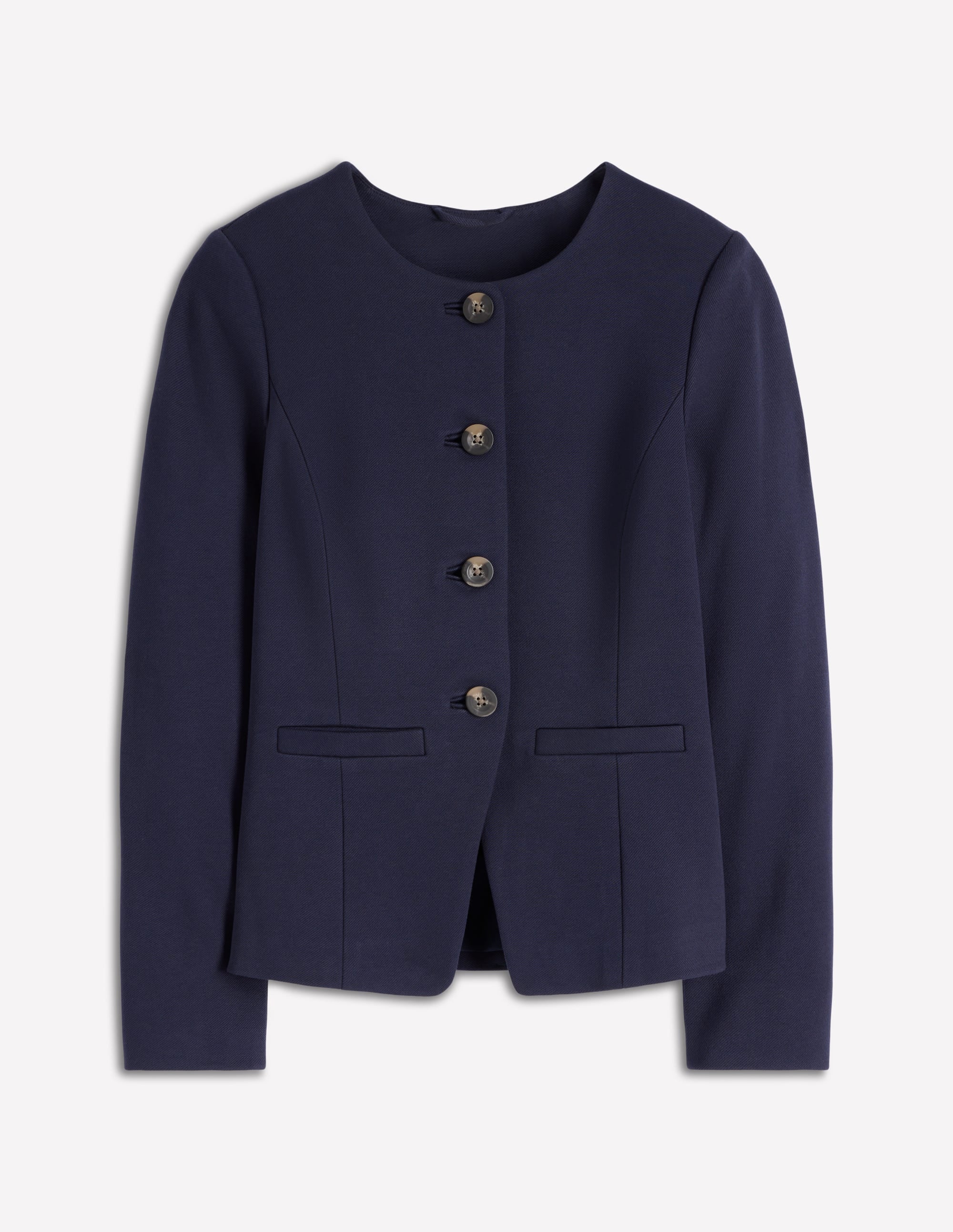Hampstead Blazer aus Ponte-Twill-Marineblau - Image 6