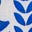Robe en lin Anya sans manches-Bleu galerie, motif Walled Garden