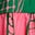 Buntes Hemdblusenkleid mit Stufen-Bunt, Tennis