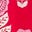 Robe en jersey Samantha à col en U-Vert paradis, motif Vine