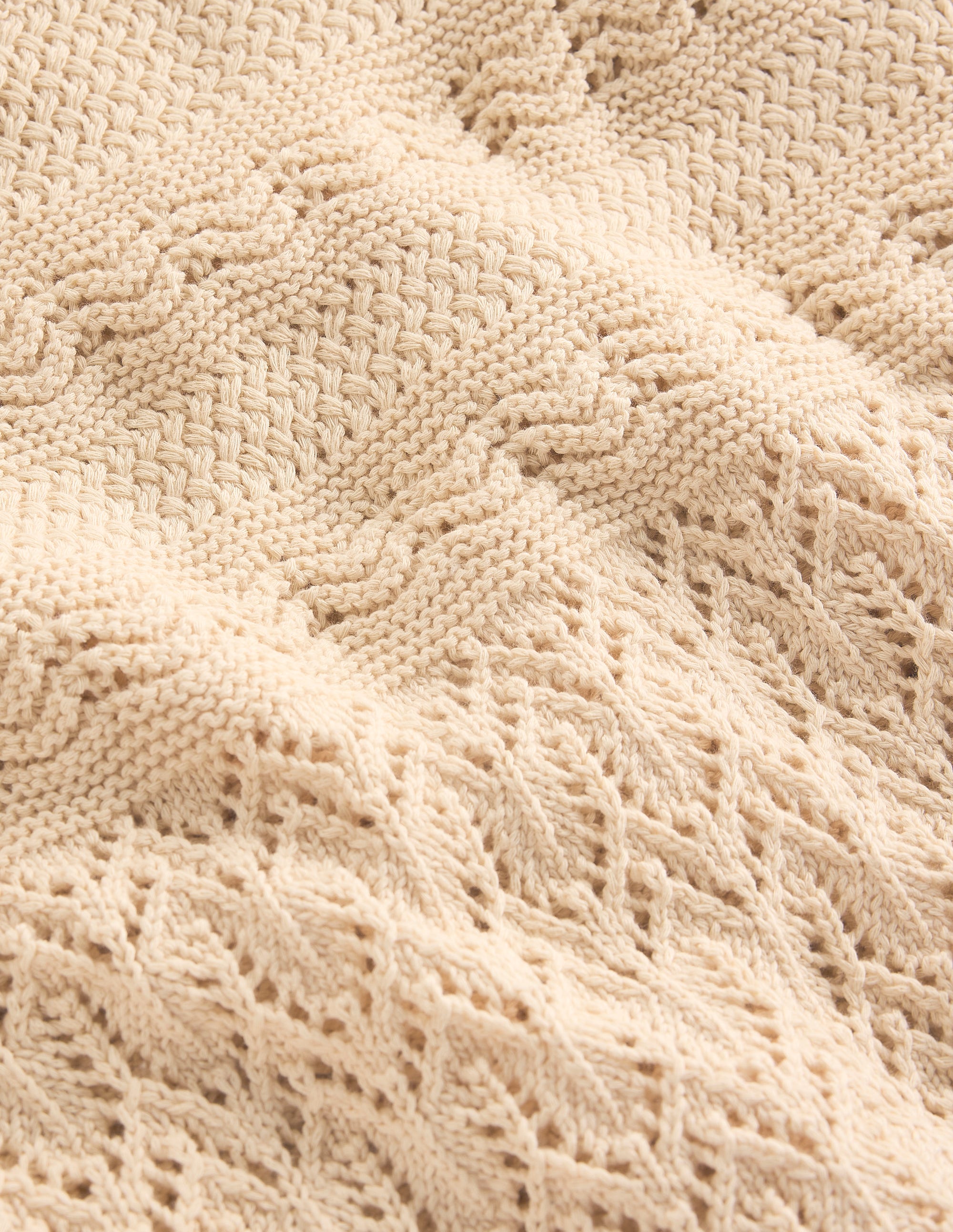 Pull col rond en coton surpiqué-Black - Image 6